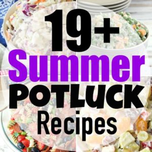 19+ of the BEST Summer Potluck Recipes all in one place!
