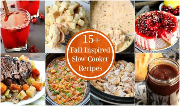 15+ Fall Slow Cooker Recipes
