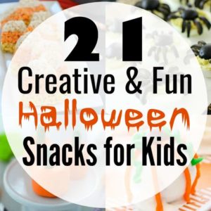 Your little ghouls will love these 21 insanely adorable Halloween snacks that are kid-tested and approved! Any of these easy creations will be the hit of the Halloween party!