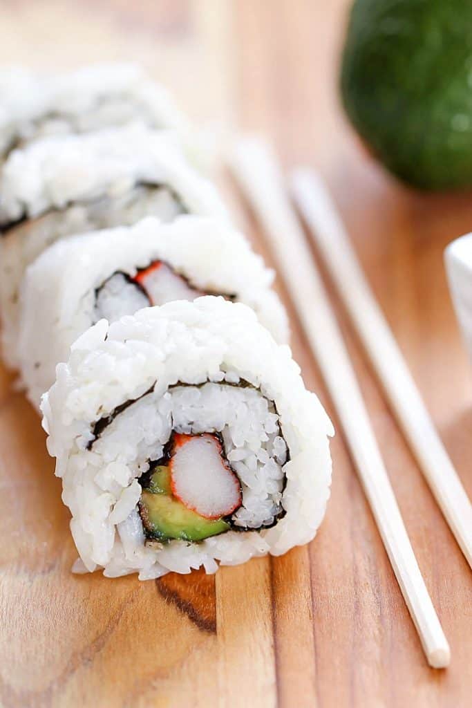 Easy California Sushi Rolls - Yummy Healthy Easy