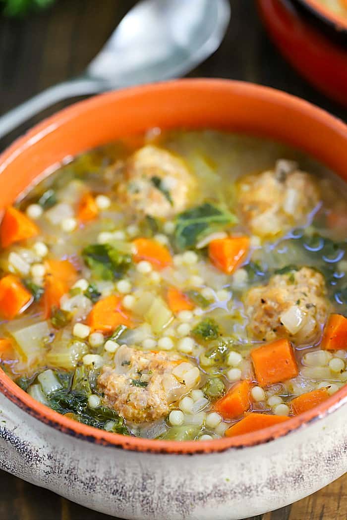 Looking for a yummy soup recipe that's easy to make? this Italian Wedding Soup Recipe is the one you need! So delicious and anyone can make it!